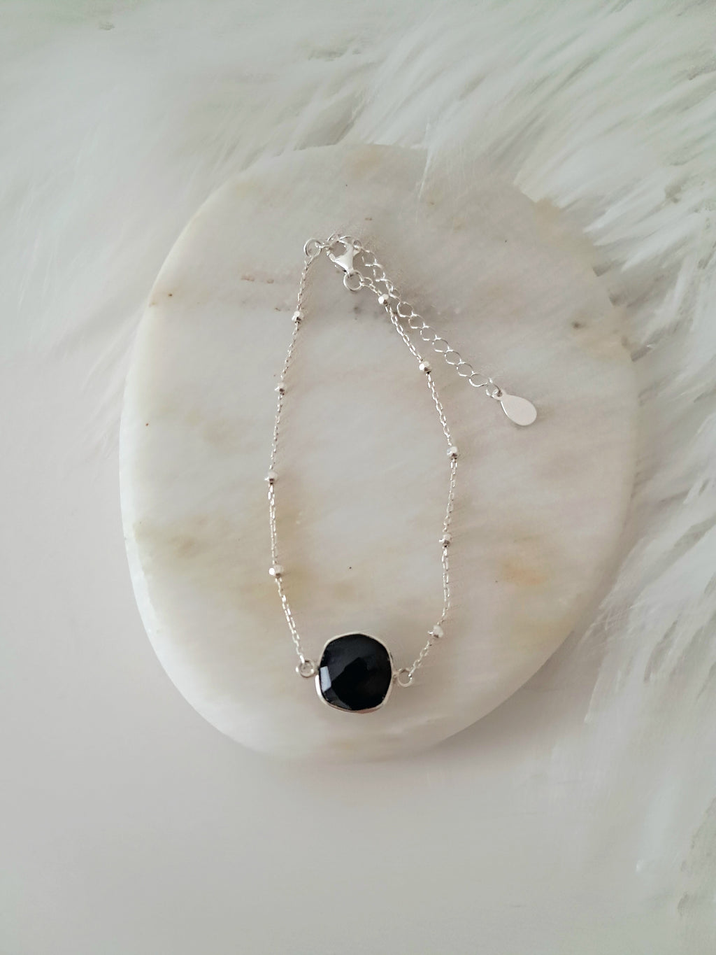 Bracelet Jessica onyx noir