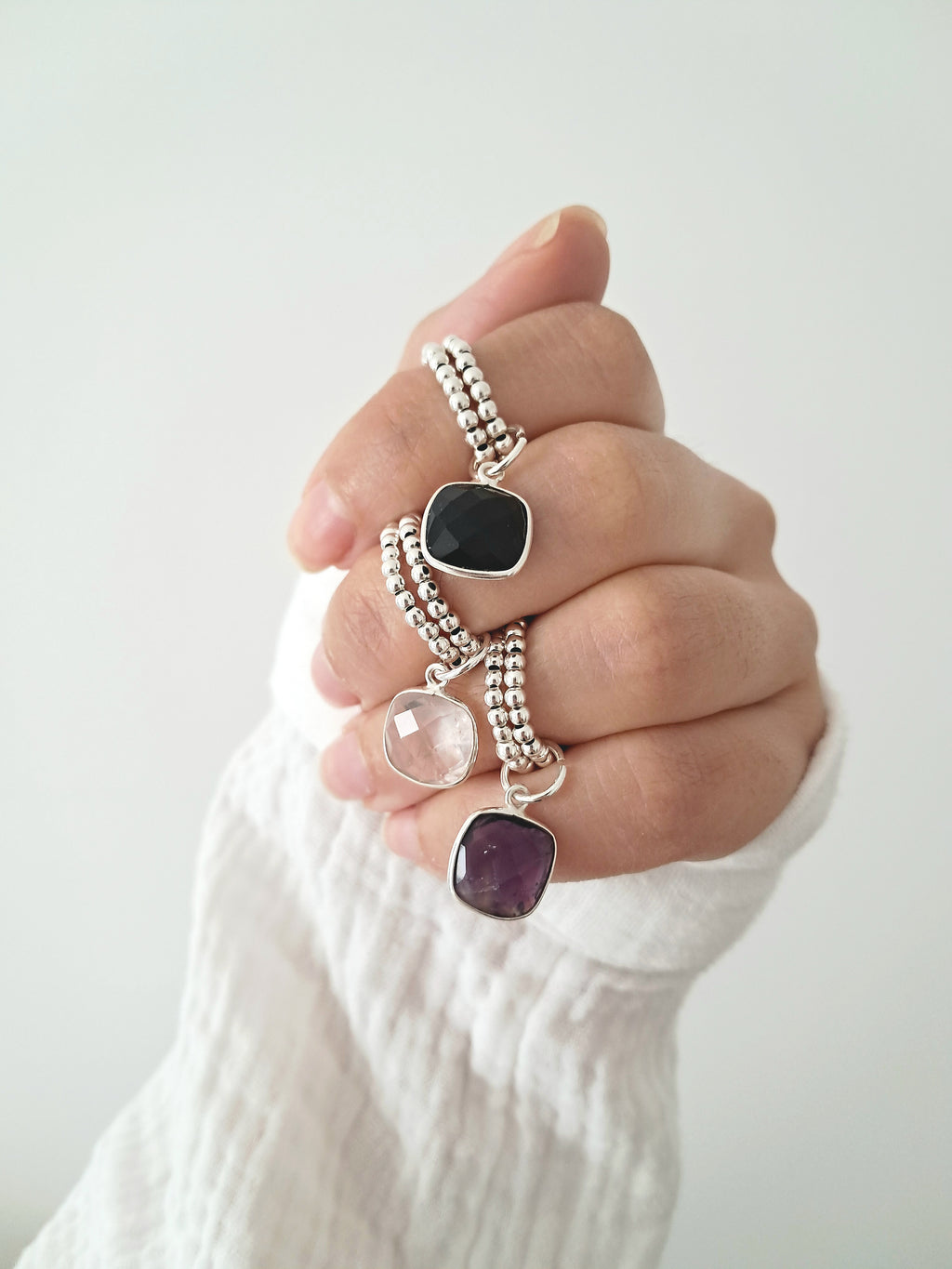 Bague Ines améthyste